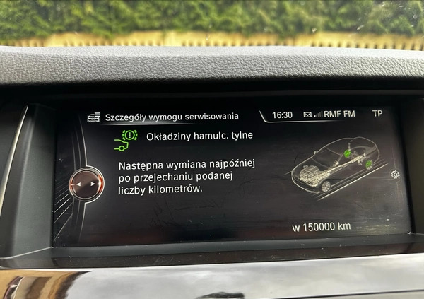 BMW Seria 5 cena 69999 przebieg: 218556, rok produkcji 2016 z Krotoszyn małe 154